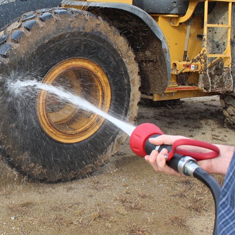 Gilmour 855032-1001 High-Pressure PRO Fireman's Spray Nozzle with Large On/Off,