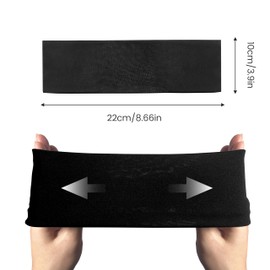 Pack of 8 women's hair bands, women's headband, hair bands for women, headband women's thin, hair band black