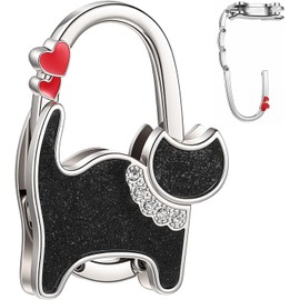 Bag Hook Purse Holder, Everyday Organizer Accessory - Quvvarly Cat Hook Table Hanger