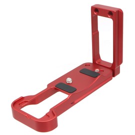 INPON L-Shape Quick Release Bracket for Canon EOS R50 Compatible with Arca Swiss 1/4" Screw with Hex Key Red
