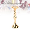 2 Pcs Wedding Flower Stand Exquisite Metal Candle Holder Wedding