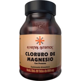 Essential Nutrition - Essential Nutrition, Cloruro De Magnesio - 60 Tabletas 500 Mg