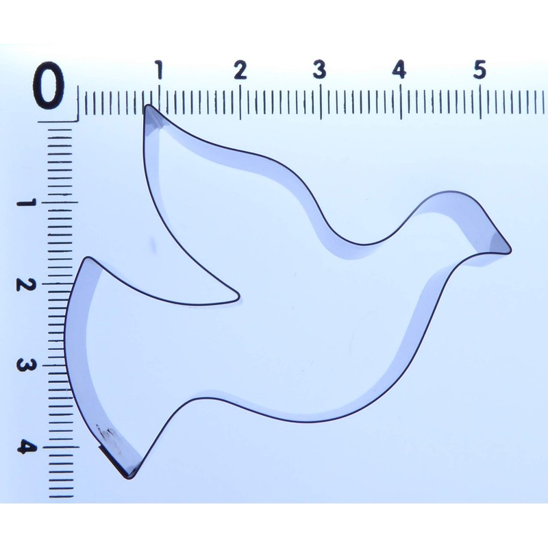 Dove Cutter - Stainless Steel Sugarcraft Cutter - Size H40mm