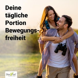 DocVital® PEA Kapseln 1200mg hochdosiert – Palmitoylethanolamid in pharmazeutischer Qualität - 120 Kapseln - PEA Vital 600 – vegan – laborgeprüft – deutsches Qualitätsprodukt – hohe Bioverfügbarkeit