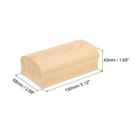 PATIKIL Guitar Radius Sanding Block Fret Leveling Fingerboard 14 Inch Guitar Tools for Acoustic or Electric Bass Guitar