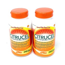 CITRUCEL Citrucel Fiber Therapy, 240 Fiber Caplets (2 Pack)