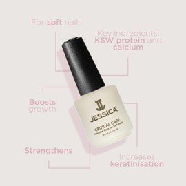 BASE TRATAMIENTO JESSICA CRITICAL CARE-UÑAS DÉBILES 15 ML