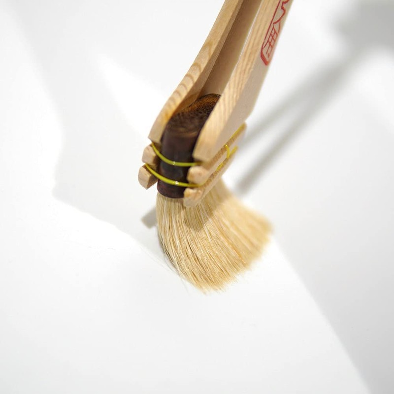 Hake City Brush Premium Goat Hair Goat Tail, Thick Mouth,