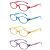 Reading Glasses for Women Blue Light Blocking Oval Computer Readers