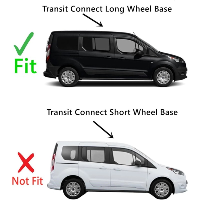 NAGD Fits 14-23 Ford Transit Connect LWB (PV) Passenger Right