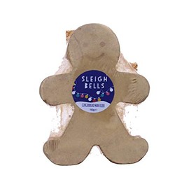 Gingerbread Man Bath Fizzer Novelty Christmas Character Fizzer
