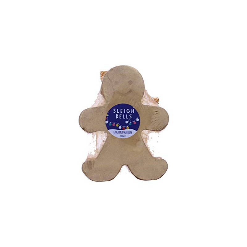 Gingerbread Man Bath Fizzer Novelty Christmas Character Fizzer