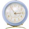 European Style Metal Clock Ingenious Mute Round Children Electronic Quartz