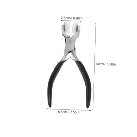 IWOWHERO Bracelet Pliers Ring Bender for Jewelry Repair Sturdy Metal Design Bending Pliers for DIY Projects