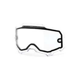 100% ARMEGA Goggle Replacement Lens - Injected Dual Pane Vented - Compatible with ARMEGA Goggles Only
