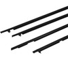 Thomletha Car Window Weatherstrip Moulding Trim Seal Belt 4Pcs Replacement