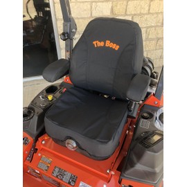 Durafit Seat Covers, "The Boss Custom Fit Kubota Seat Cover for KUBOTA Zero Turn Mowers Z700 Series, Z781i and Kioti ZXC SE Series in Black Endura Fabric