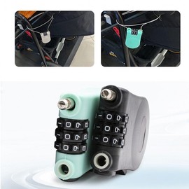 Long Wire Password Dial Combination Lock Lock Pink 10ea