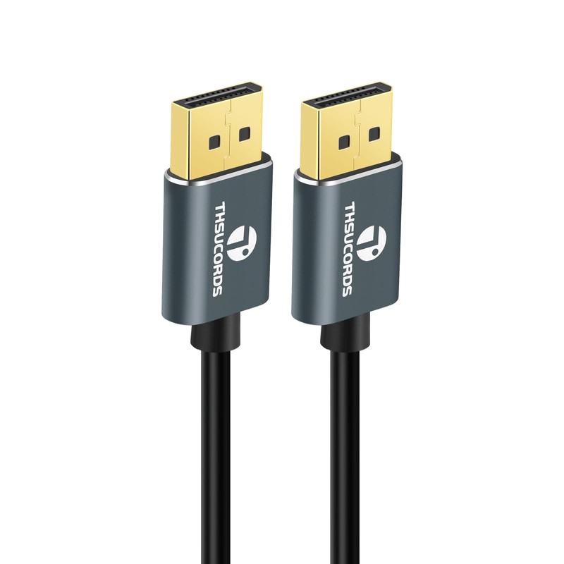 Thsucords 6.6FT DisplayPort Cable, Certified Ultra Slim & Thin 8K