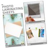 OHPHCALL Thermal Laminating Pouches 100pcs Lamination Sheets Laminating Film for