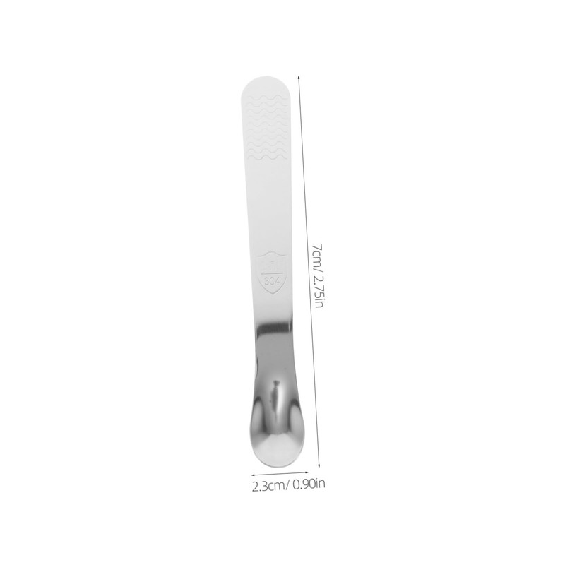 ULTECHNOVO 2pcs Stainless Steel Filling Spoon Convenient Dumpling Wonton Stuffing