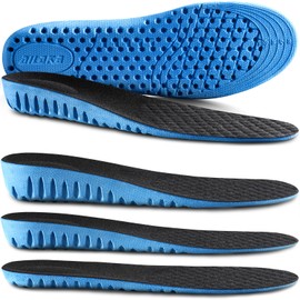 Ailaka Height Increase Insoles for Men Women, Honeycomb Shock Absorbing Cushion Shoe Height Insoles Men Women, Replacement Sports Shoe Inserts