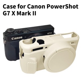 Easy Hood G7X2 Camera Case for Canon PowerShot G7X Mark II DSRL Camera, beige, G7X2 Case