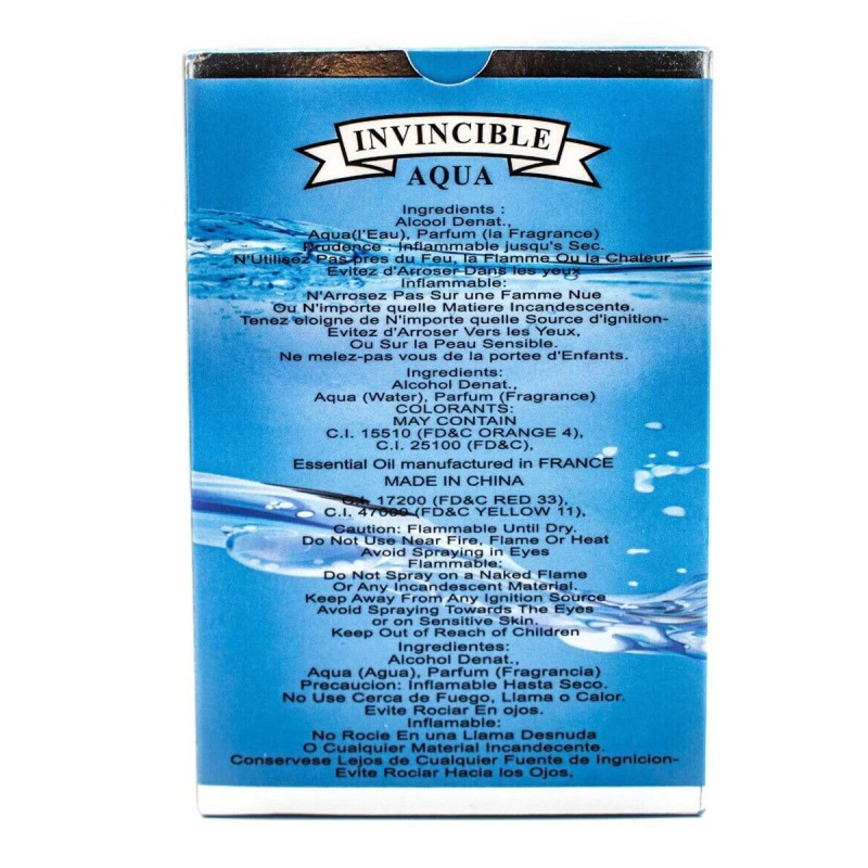 Secret Plus Invincible Aqua Cologne for Men Eau de Parfum