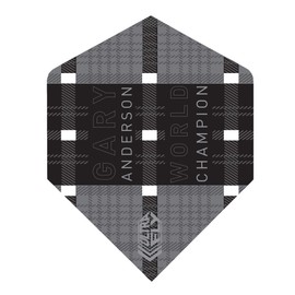 Unicorn Ultrafly Flights-Gary Anderson, Black/Grey/White, Plus