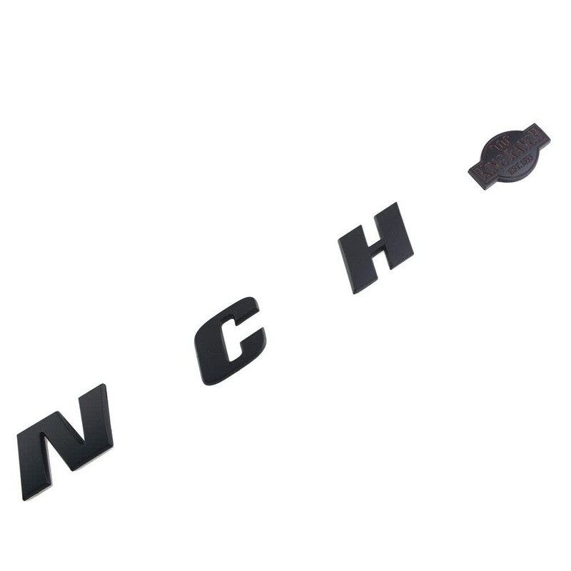 2pack King Ranch Emblems Side Fender Letter Kingranch Sticker Badge