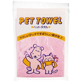 Day Striae Pet Towel Pink