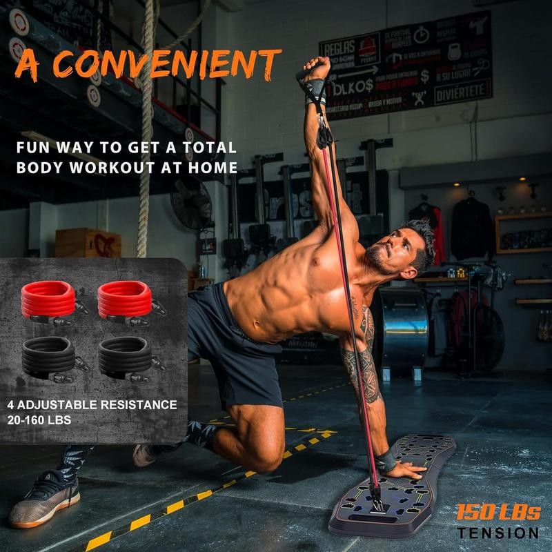 LALAHIGH Emurdyon Portable Home Gym System: Full-Body Training, Improved Flexibility,