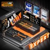 SOMELINE Open Terminal Connector Crimping Tool Kit, 2.8/4.8/6.3mm Male Female