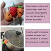 Silicone Anti-Overflow Pot Lid Holder - Heat Resistant Spill Stopper