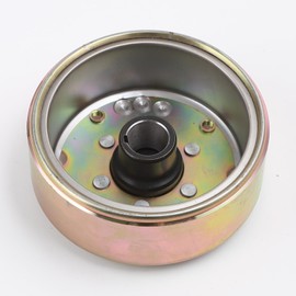 Mokuo GY6 150CC Magnet Flywheel Rotor 8 Coil Compatible with Chinese GY6 150cc 4-Stroken 152QMI 157QMJ Engine Scooter Mopeds ATV Go Kart