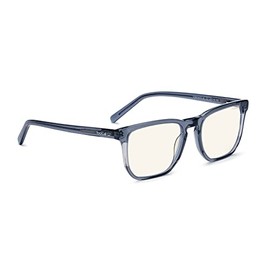 Bolle Safety - TORONTO, Blue Light Blocking Safety Glasses, Acetate Translucent grey, PC lenses Plano,One Size