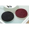 Felt Coasters, Black