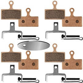 MT4S - Pastillas de freno de disco para bicicleta, 4 pares compatibles con RS785 R785 CX75 R515 R315 R317 R517 XT Br-M8000 M785 XTR M9000 M9020 M987 M988 M985 SL) X M7000 0 M675 M666 Deore