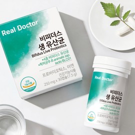 Bifidus Live Lactobacillus Intestinal Health Probiotics Prebiotics 30 Capsules, 1 Piece / 비피더스 생유산균 장건강 프로바이오틱스 프리바이오틱스 30캡슐, 1개