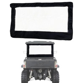 SUONE Soft Rear Windshield Compatible with Hisun 500 700,Axis 700 750 crew,Coleman 500 700,Massimo MSU 500,Yamaha Rhino 450 660 700