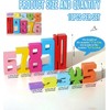 Montessori-Inspired Wooden Number Building Blocks-Wooden Number Blocks for 3+ Years
