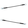 TRQ Tailgate Cable Set Compatible with 1988-1999 Chevrolet C1500 1988-2000