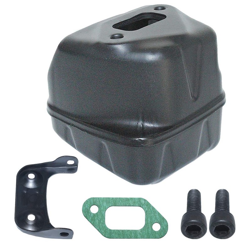 AUMEL Muffler w/Bracket Bolts Gasket Kit Fit Husqvarna 357XP 357