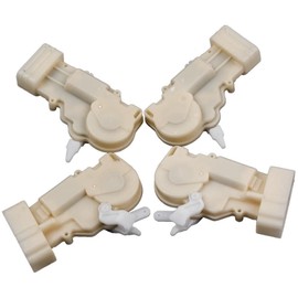 Lukirch 4pcs Door Lock Actuators Front Rear Side 4/6 Pins Terminal Plastic Yellow Full Kit for Lexus for RX300 1999-2003 69110-30010 69110-30110