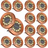 Outdoor In-Ground Lights Solar Disc Lights Outdoor Solar Garden Lights
