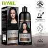Ivnil- Cobertura completa de las canas nuestro champú para teñir