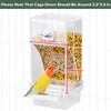 Lemtrflo No Mess Bird Feeder & Water Dispenser Set -