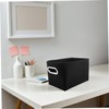 BUGUUYO 2 pcs Felt Storage Bins Lightweight Containers for Organizing
