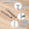 PATIKIL Cabinet Handle Screws M4 x 60mm, 4 Set Break