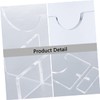 Totority 2pcs Acrylic Baseball Bat Display Holder Horizontal Desktop Rack